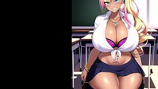 hey, check out this bimbo gyaru girlfriend spreading in compilation!