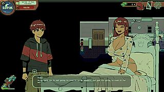 Oh, omule, îmi flutur pula mare către fata aia curvy și tocilară în biblioteca bântuită - joc hentai tabu ep 18! 📚🍆