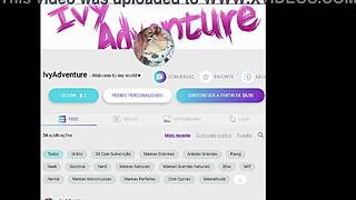 Oh cara, a bunda grande da Ivy me deixa louco toda vez