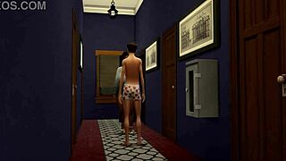 Sims 4 Po-Leece Academy: Bold Parody with MILF Group Action