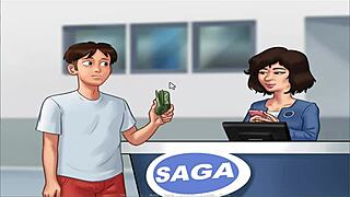 omg summer time saga unc part 9 got big boobs and handy action 😍