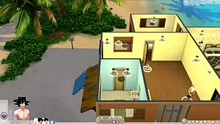 Goku pierde controlul futând fiecare femeie din jur