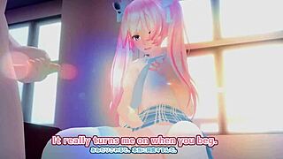 Hej, Mikus dostaje misjonarskiego ruchania i creampie przed lekcjami 😈