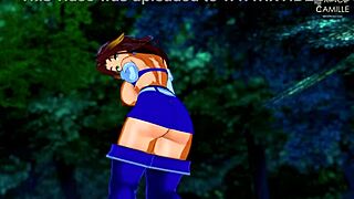 Starfire Caught Masturbating During Teen Titans Mission Spying