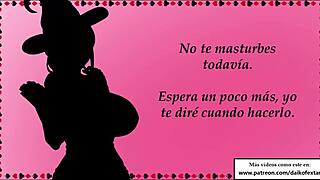 Halloween JOI-Session melkt Sklaven 20 Minuten