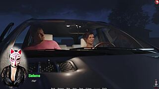 在scent 21中，这个熟女在户外公共场所被舔阴部。高潮来自口交和双阴道动作。