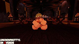 Saber și Astolfo împart moment romantic pe Roblox în aventura de joc