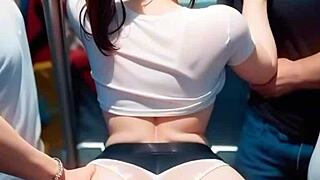 Dude, denna stora röv hentai-samling är helt vild!