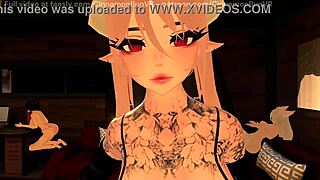 吸血鬼女孩VRChat冒险选择你做宠物