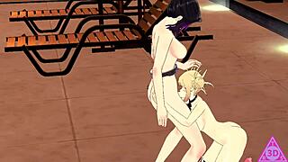 توقا شينوبو فوتاناري هنتاي أكشن هالوين من TheReal3DStories