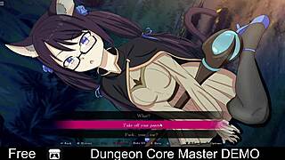 Демо Dungeon Core Master с Хентай Аниме Эротической Фэнтези МалеДом