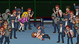 School Dot Fightゲームの激しいレズファイト、チェックしてみろよ！