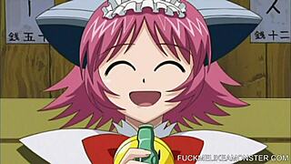 Who’s banging this anime maid with a dildo?