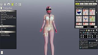 3D sarjakuva hentai esittelee seksikkään solotytön eksplisiittisissä kohtauksissa.