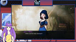 Era Uma Vez um Pornô Parte 3: Tetas e Bunda Grandes da Branca de Neve em Hentai Disney.