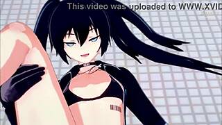 Stella Inocente Deseja Orgasmo Selvagem em Black Rock Shooter