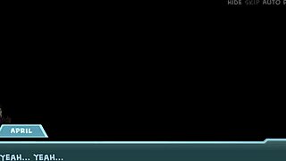 قناة ستار 34 الجزء 82 يقدم بنت بنية مع صدر كبير في هينتاي سلحفاة النينجا.