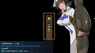 Sacerdotessa troia prende cazzo mostro in avventura selvaggia