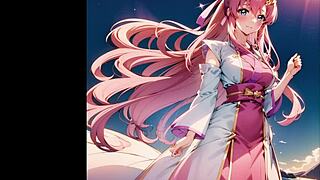 无码日本Hentai音乐视频，Lacus和Meer主演