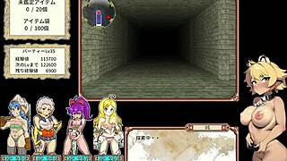 嘿，和四个坏婊子潜入史诗地牢爬行