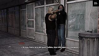 Уау, сладка милф с големи цици се чука здраво в болница хентай геймплей!