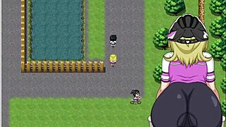 Hei, kalah balapan jalanan dan dia pegang tits si blonde - Flash Cycling Part 2