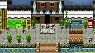 Hentai japanska školarka u uniformi igra u najlonkama