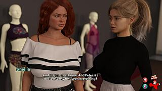 Golden Mean Bölüm 14 Kızıl MILF'i Animasyon Sahnelerinde Sunuyor