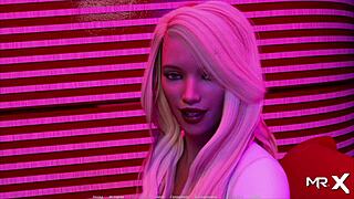 Jeg elsker at vise mine bryster i klub scenen!