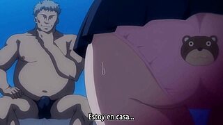 세이카 여학원 고등부 공인 사오 오지산 에피소드 4, 인텐스 블로잡과 크림파이 장면들