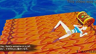 वन पीस 3डी सेक्स पैरोडी में नामी गैंगबैंग