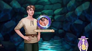 Was für eine Legende Teil 25 taucht in Anime mit großen Titten Rothaarige und blonde Monster-Orgasmen ein