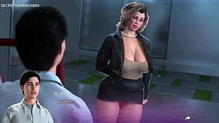 末日11 - 继母在3D游戏中得到她渴望的