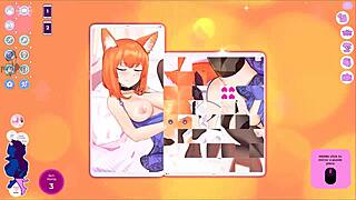 Έι, δες αυτή την γατούλα waifu 2 ακάλυπτη μέρος 2 με δράση foxy κοριτσιού