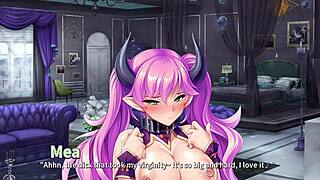 야, 이거 봐! 몬스터 걸 하렘 에피4에서 여자 훔치며 공개 굴욕줘